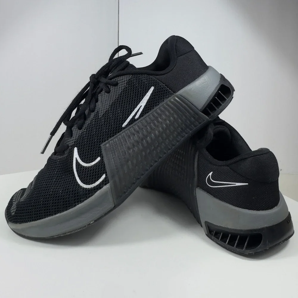 Nike Metcon 9 Black Anthracite Men's Size 9.5 Cross Training Shoes DZ2537-001